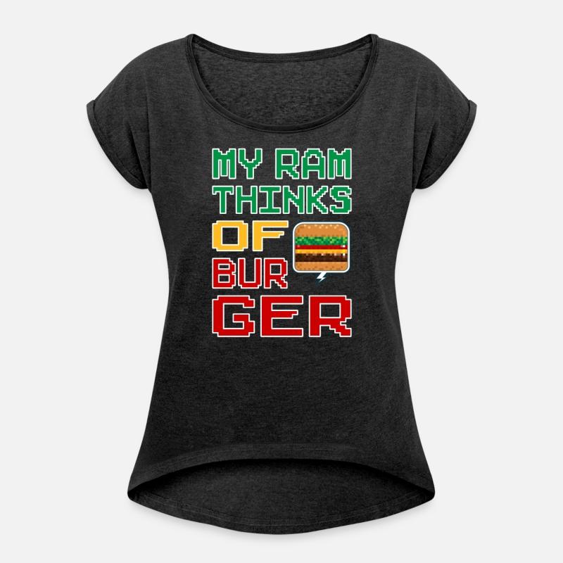 RAM Brain Pixel Hamburger Cheeseburger