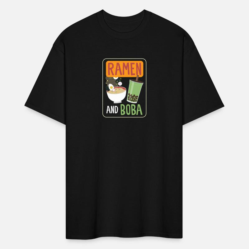 Ramen And Boba Food Bowl Asian Cuisine Noodles Ram