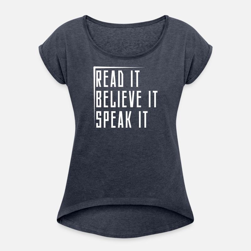 read it believe it speak it