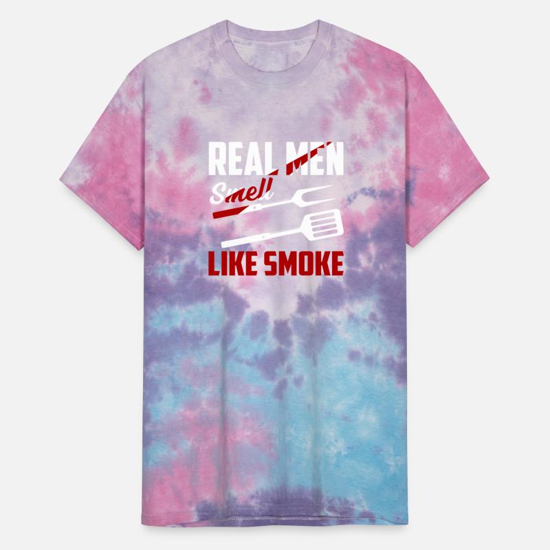 Real Men Smell Like Smoke Smoker BBQ Grilling