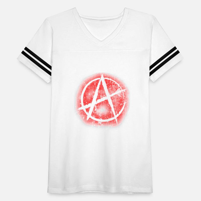 Red Anarchy Symbol Graffiti Style Anarchism Punk