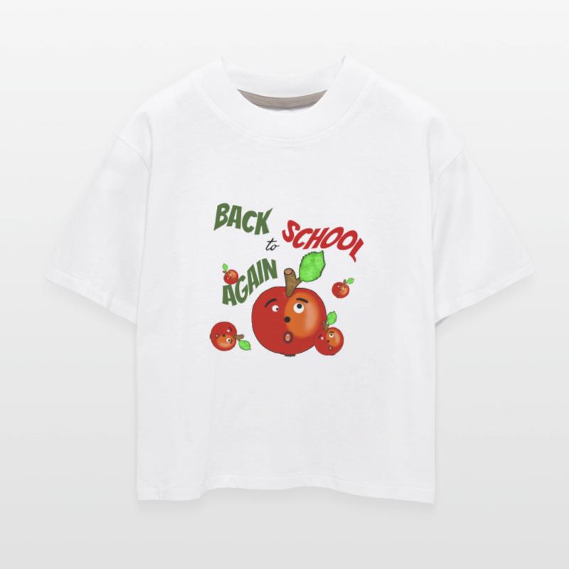 Red apples back to school