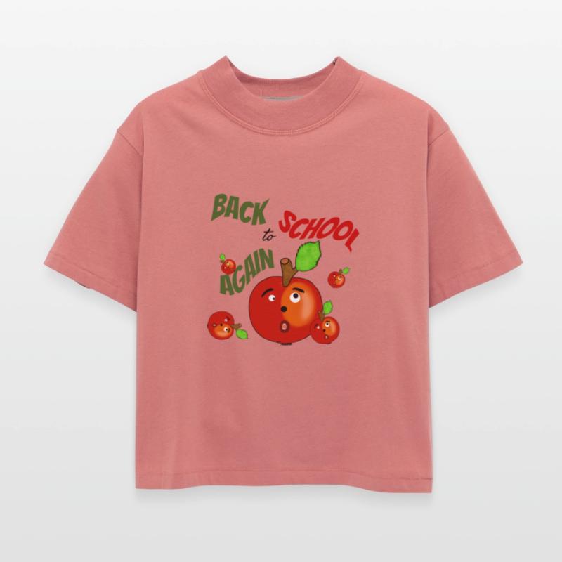 Red apples back to school