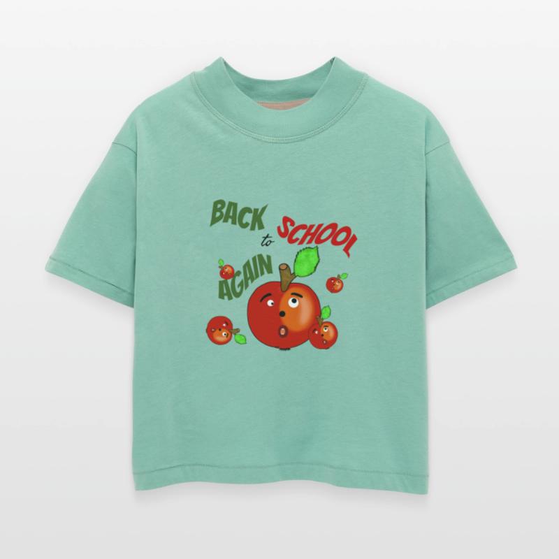 Red apples back to school