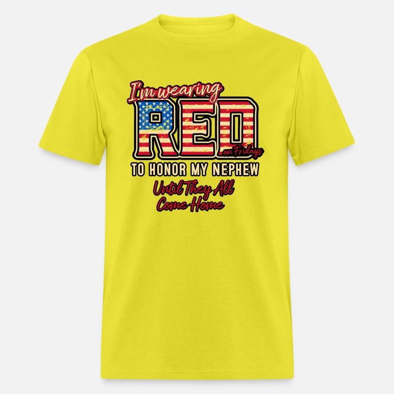 Red Friday's USA Soldier Nephew Family Patriotic