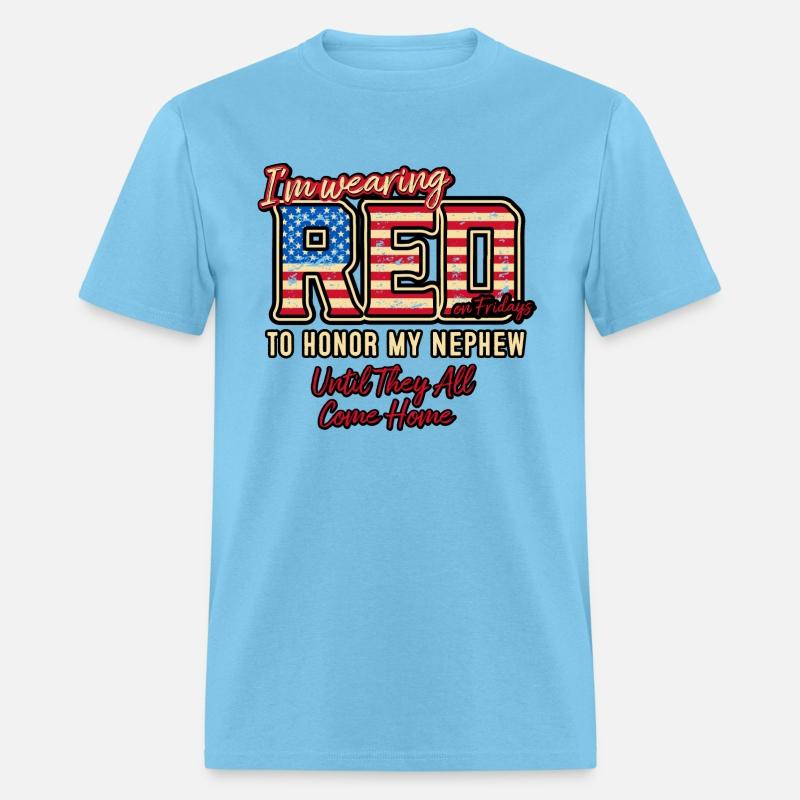 Red Friday's USA Soldier Nephew Family Patriotic