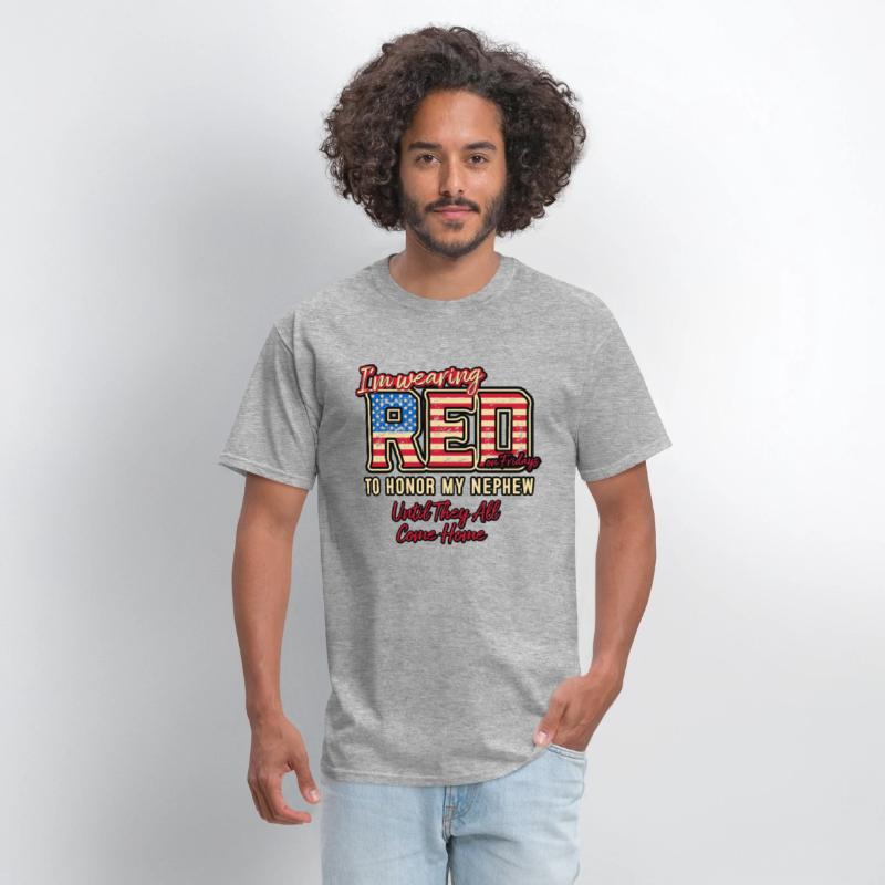 Red Friday's USA Soldier Nephew Family Patriotic