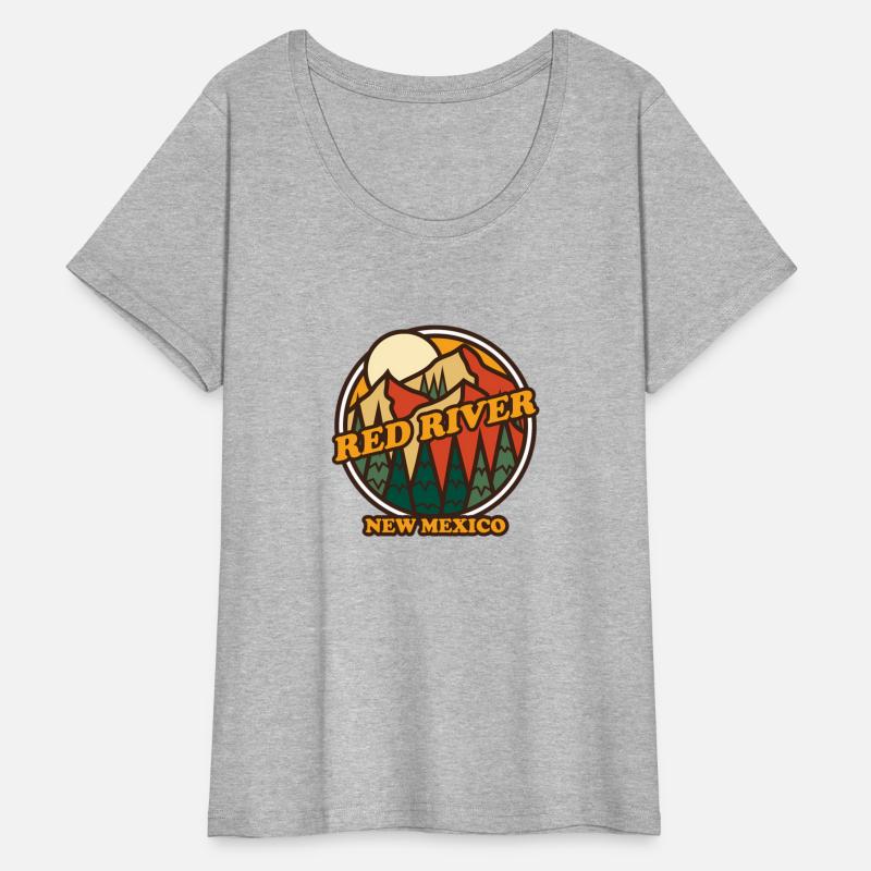 Red River New Meco Mountain Hiking Print