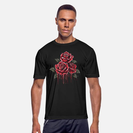 Red Rose Goth Cool