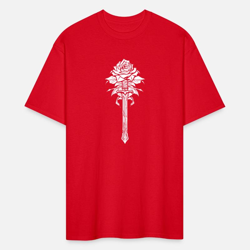 Red Rose Goth Sword