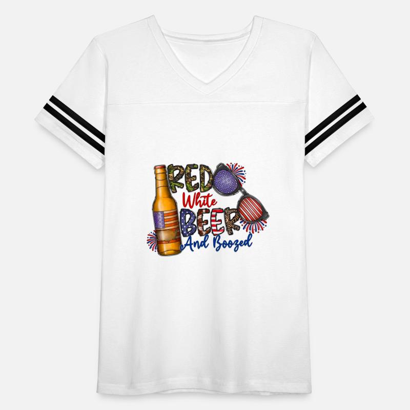 Red White Beer And Boozed
