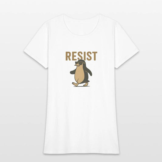Resist Penguin Activism - Funny Protest Graphic