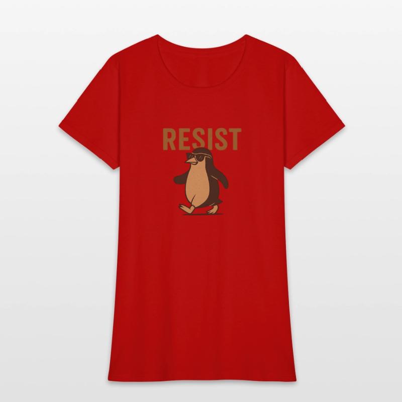 Resist Penguin Activism - Funny Protest Graphic
