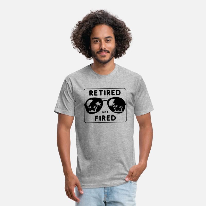 Retired Not Fired Sunglasses Palm Trees.