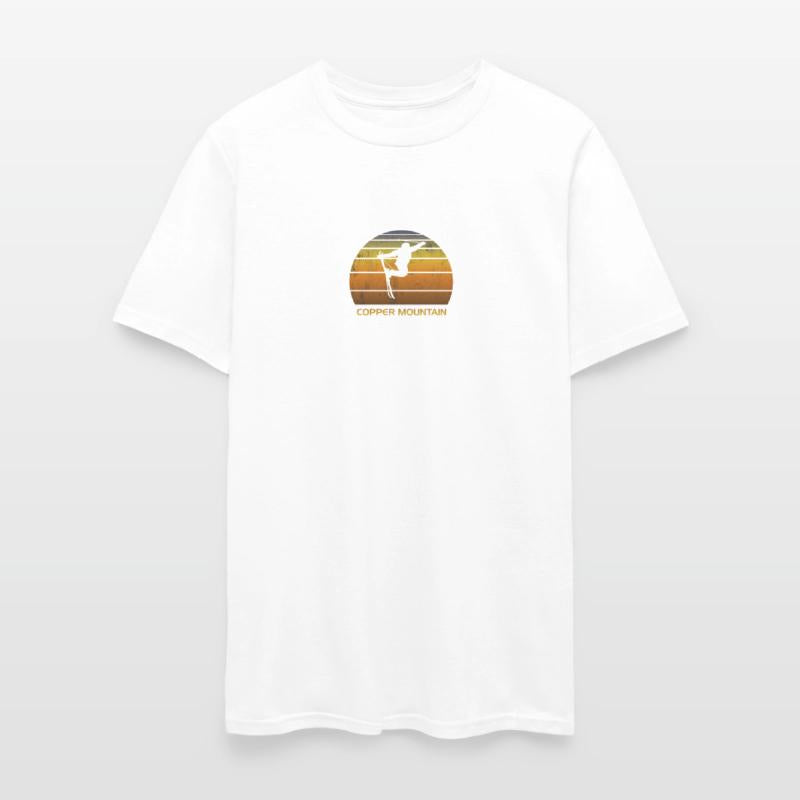 Retro Copper Mountain Ski Fan Skier Gift Skiing