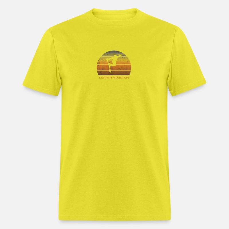 Retro Copper Mountain Ski Fan Skier Gift Skiing