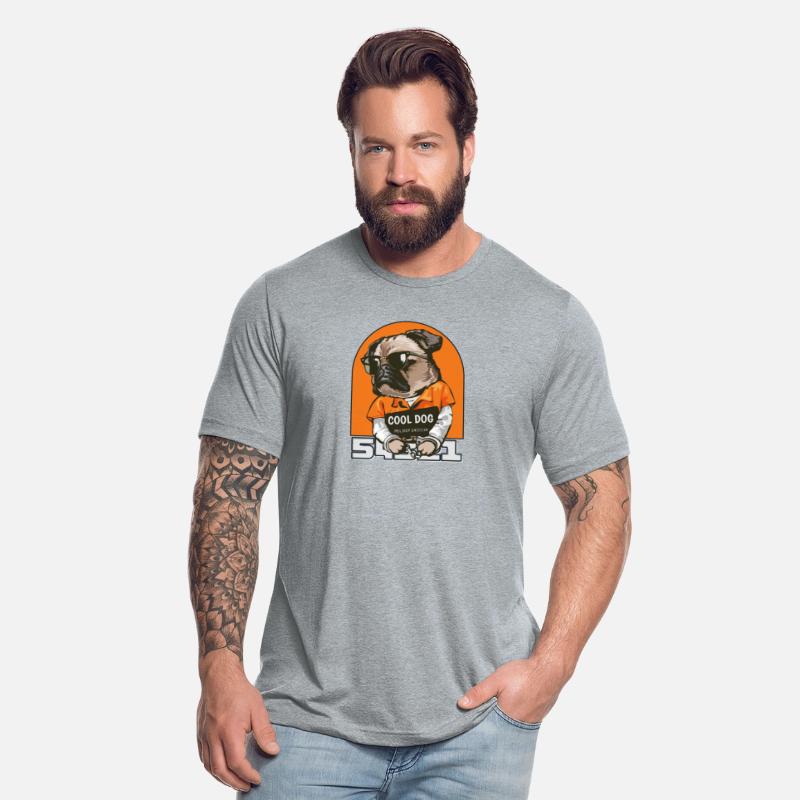Retro Design of an attitude Dog. T-Shirt