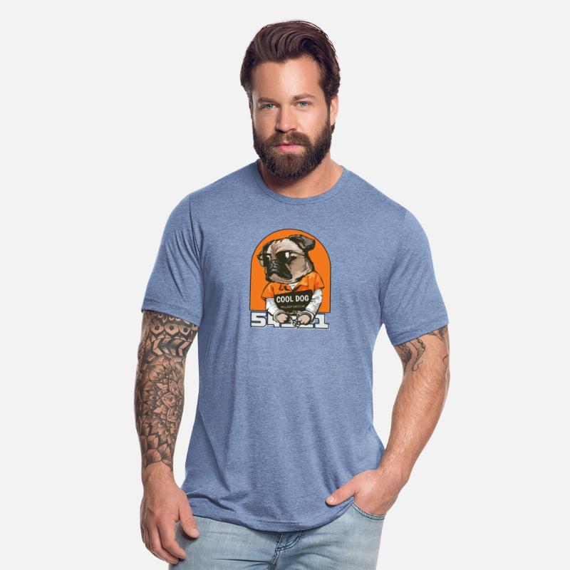 Retro Design of an attitude Dog. T-Shirt