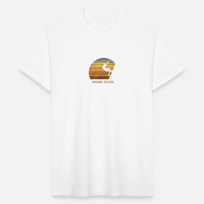 Retro Grand Teton National Park Wyoming Rock