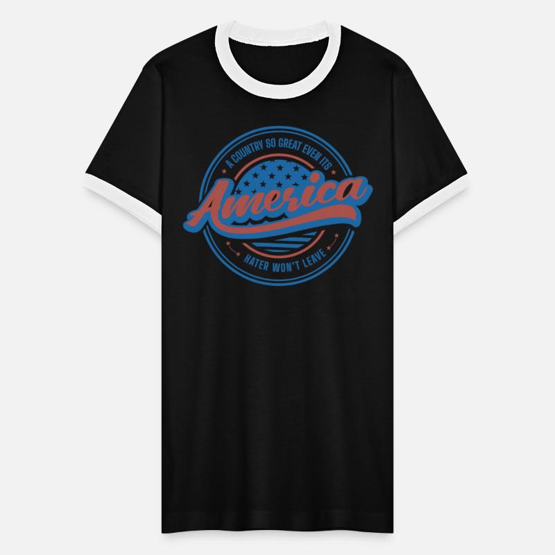 Retro US Flag America So Great Funny 4th Of July