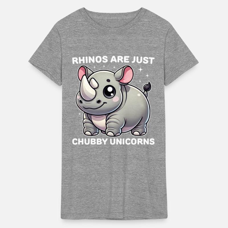 Rhinos Are Just Chubby Unicorns Funny Rhino Cute