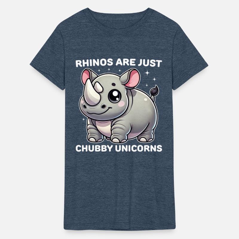 Rhinos Are Just Chubby Unicorns Funny Rhino Cute