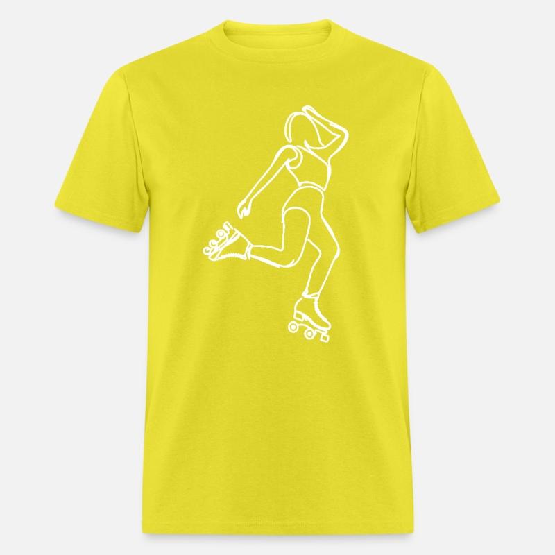 Roller Skating Girl Drawing