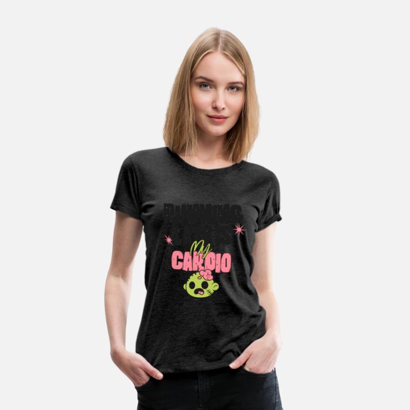 Running Late Is My Cardio | Funny Zombie Shirt