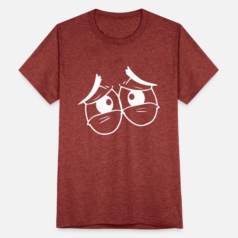 Sad crying eyes Tee shirt for Men, Women & Kid