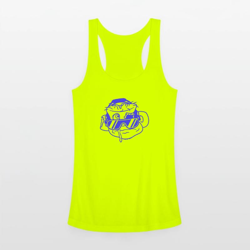 Sad DJ Zombie Undead Halloween Party Horror Head