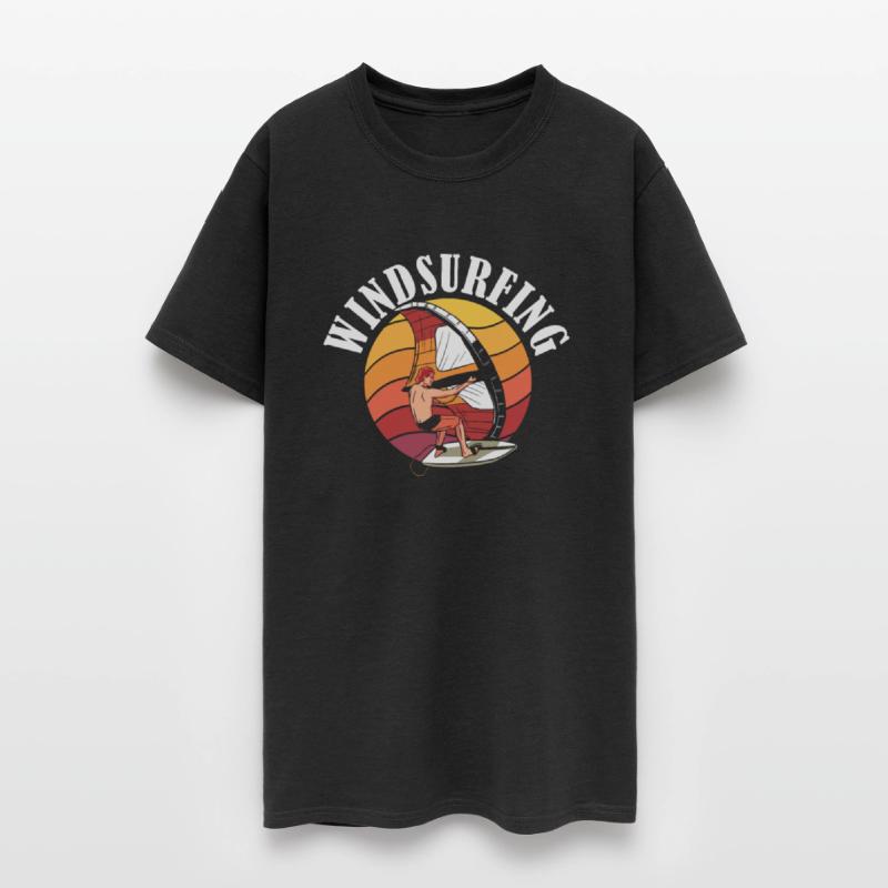 Sailboarding Surfer Water Sports Wave Rider