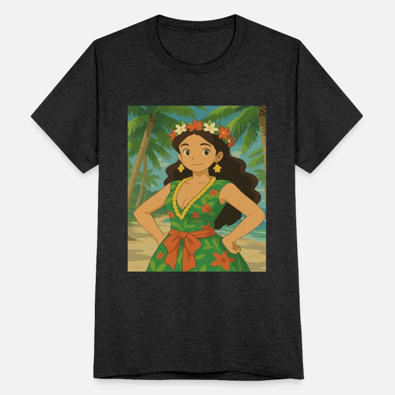 Samoa girl Island Beauty: A Tropical Spirit