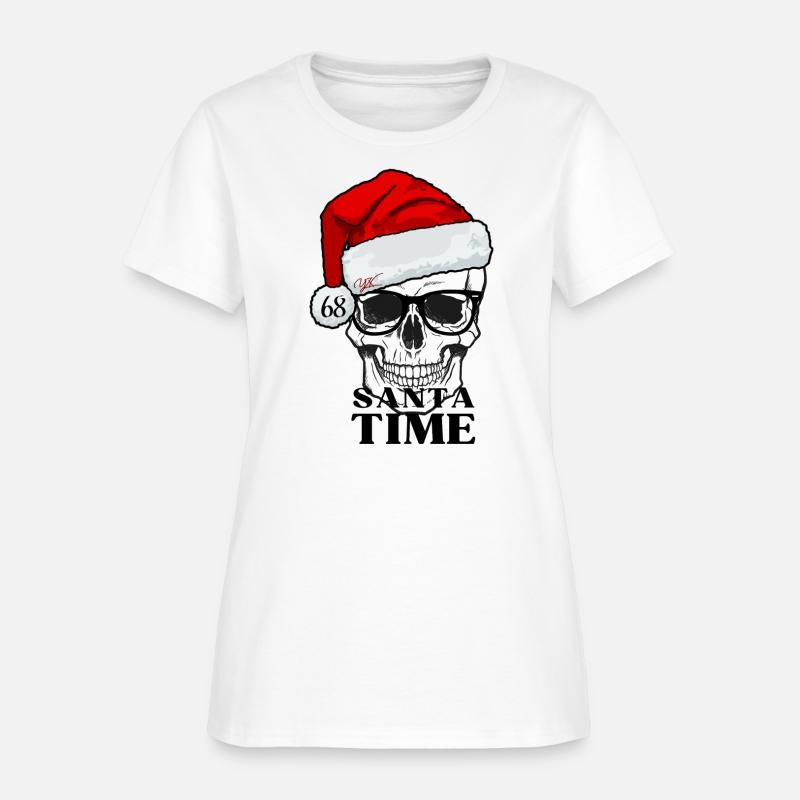 Santa time skull