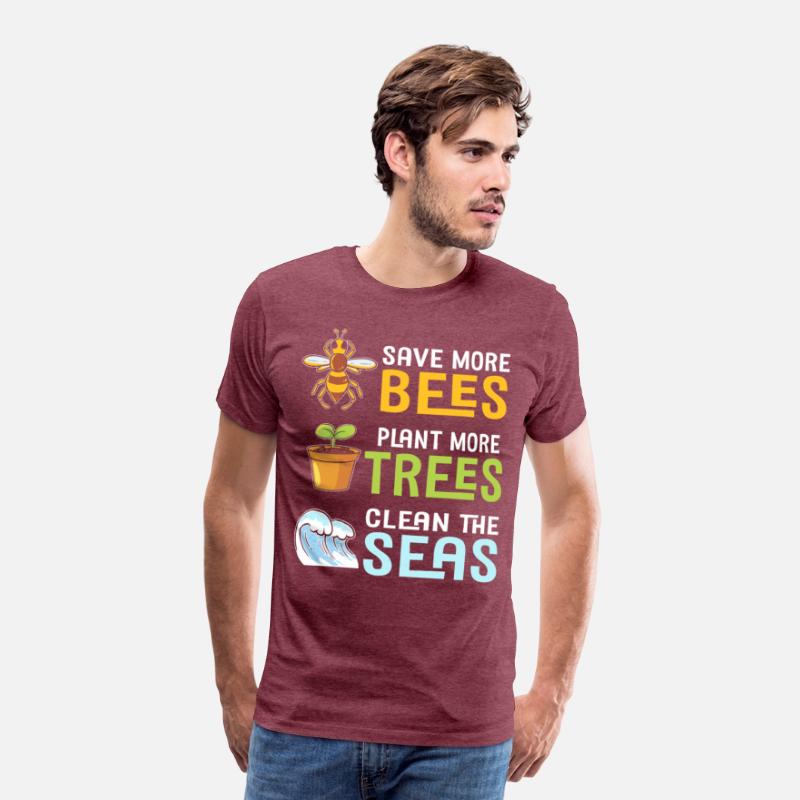 Save More Bees Plant More Trees Clean The Seas
