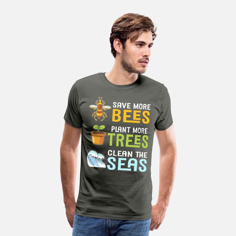 Save More Bees Plant More Trees Clean The Seas