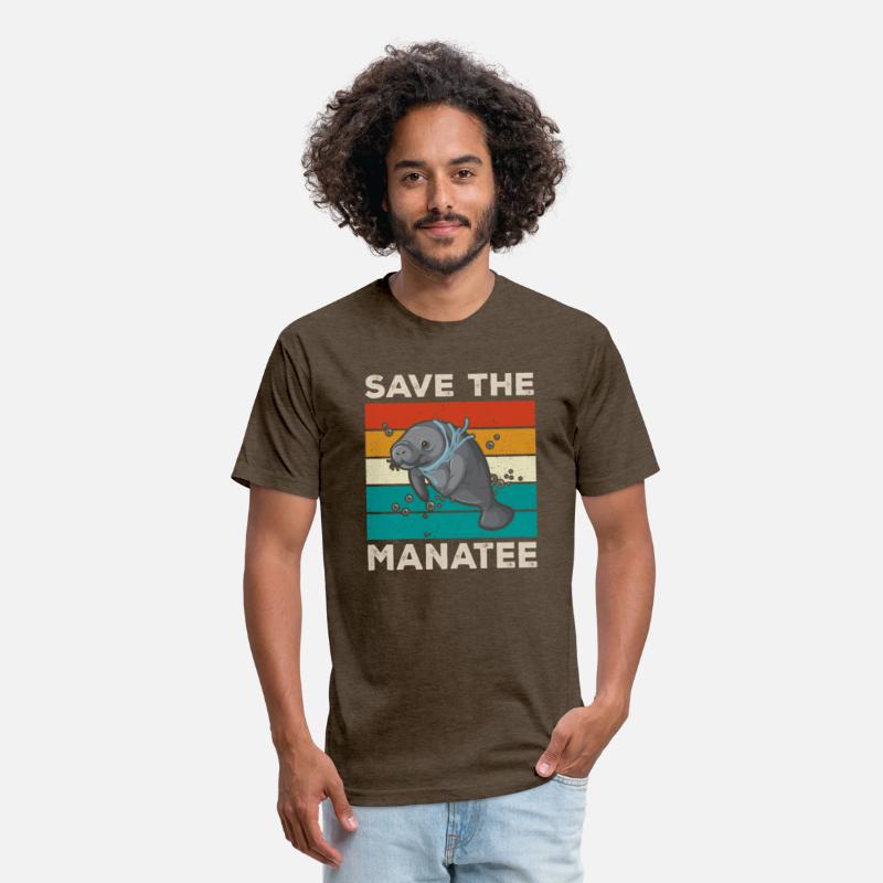 Save The Manatee Vintage Climate Change Earth Day