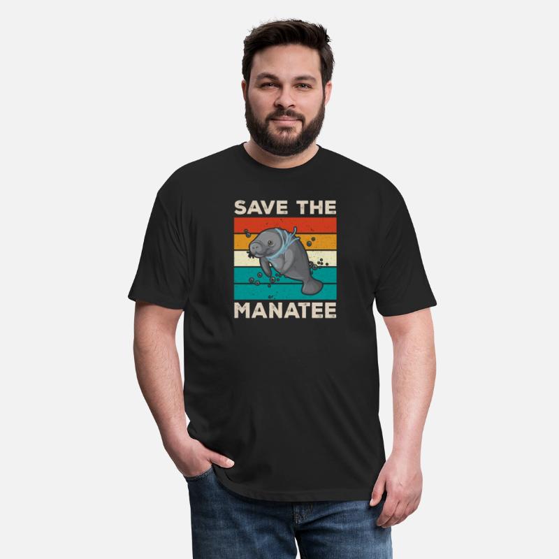 Save The Manatee Vintage Climate Change Earth Day