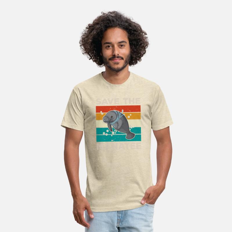 Save The Manatee Vintage Climate Change Earth Day