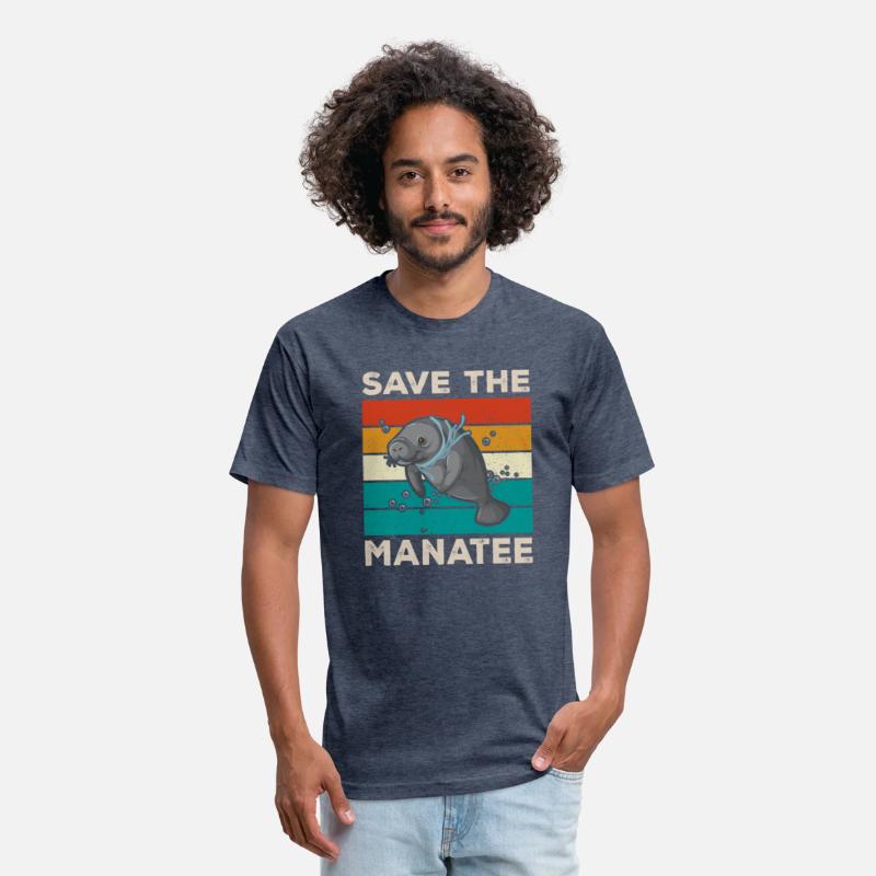 Save The Manatee Vintage Climate Change Earth Day