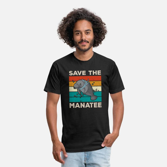 Save The Manatee Vintage Climate Change Earth Day
