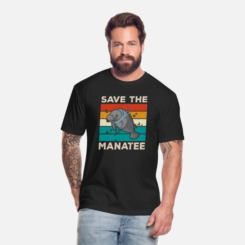 Save The Manatee Vintage Climate Change Earth Day