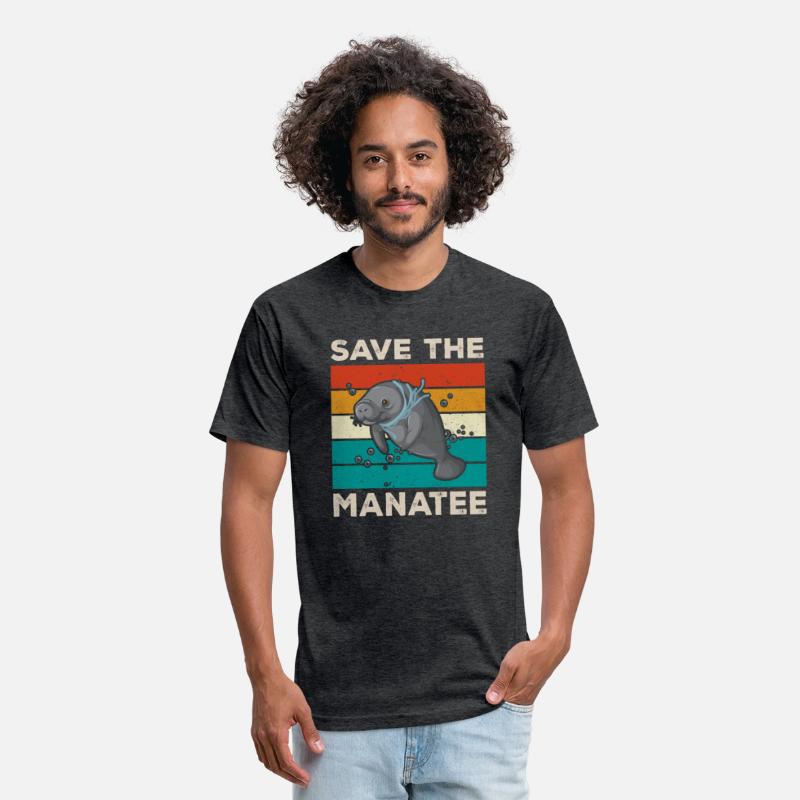Save The Manatee Vintage Climate Change Earth Day