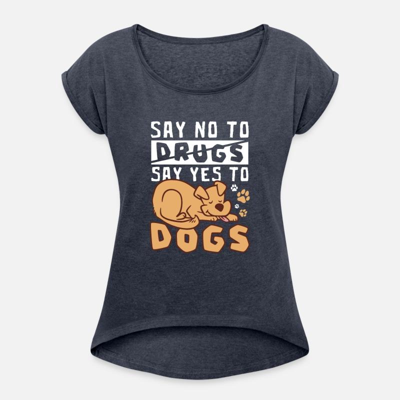 Say No To Drugs Say Yes To Dogs Red Ribbon