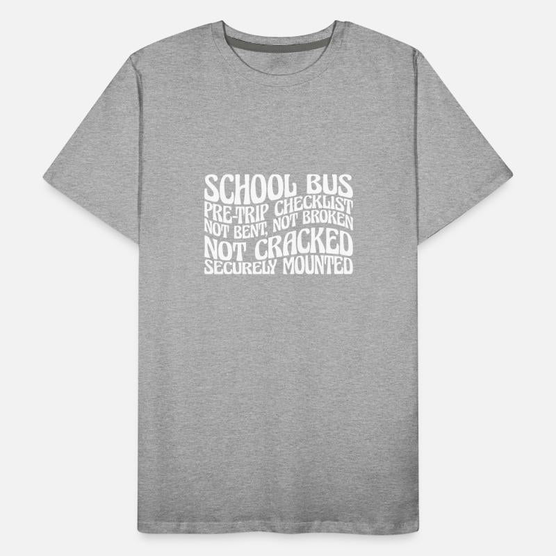 School Bus Pre-trip Checklist, Not Bent, 8