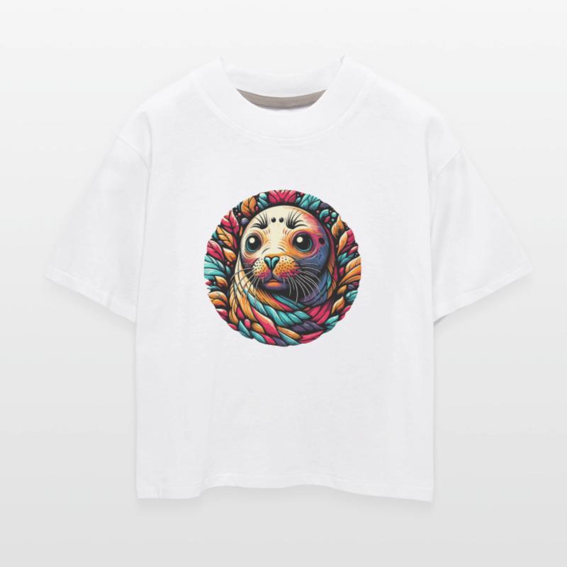 Seal Graphics Tee Stylish Marine Animal Lovers