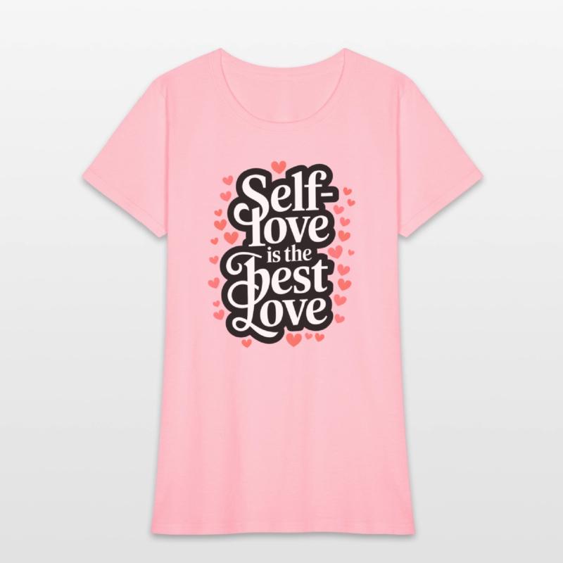 Self-Love is the Best Love Inspiring Heart Cute