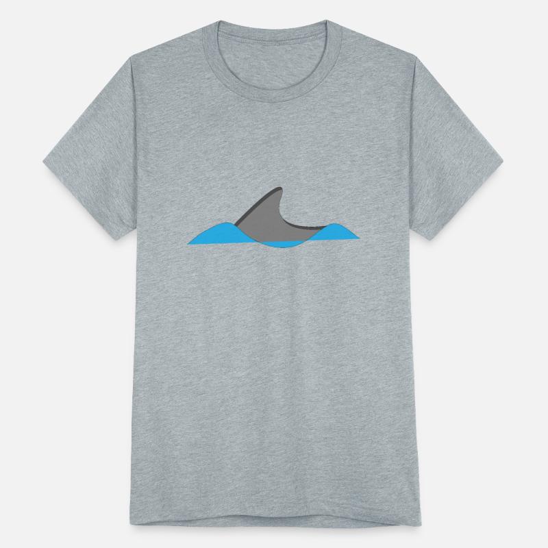 shark delfin animal water swim fish fishing shirt