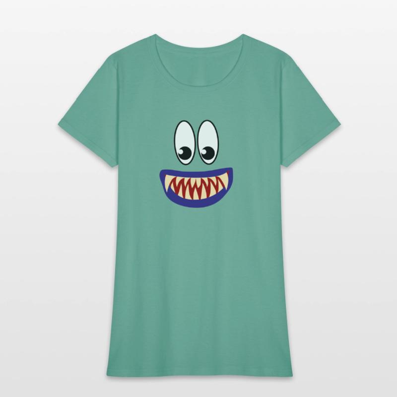 Sharp Blue fun smile in every product