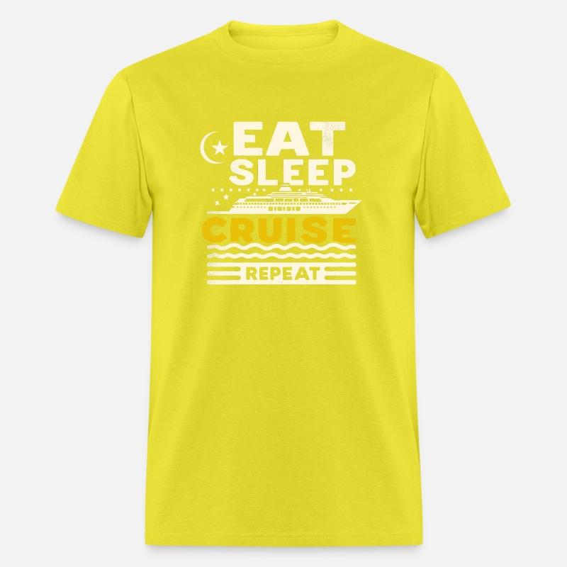 Ship Travel Eat Sleep Cruise Repeat Matching Trip