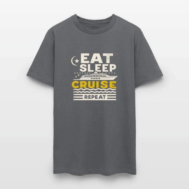 Ship Travel Eat Sleep Cruise Repeat Matching Trip
